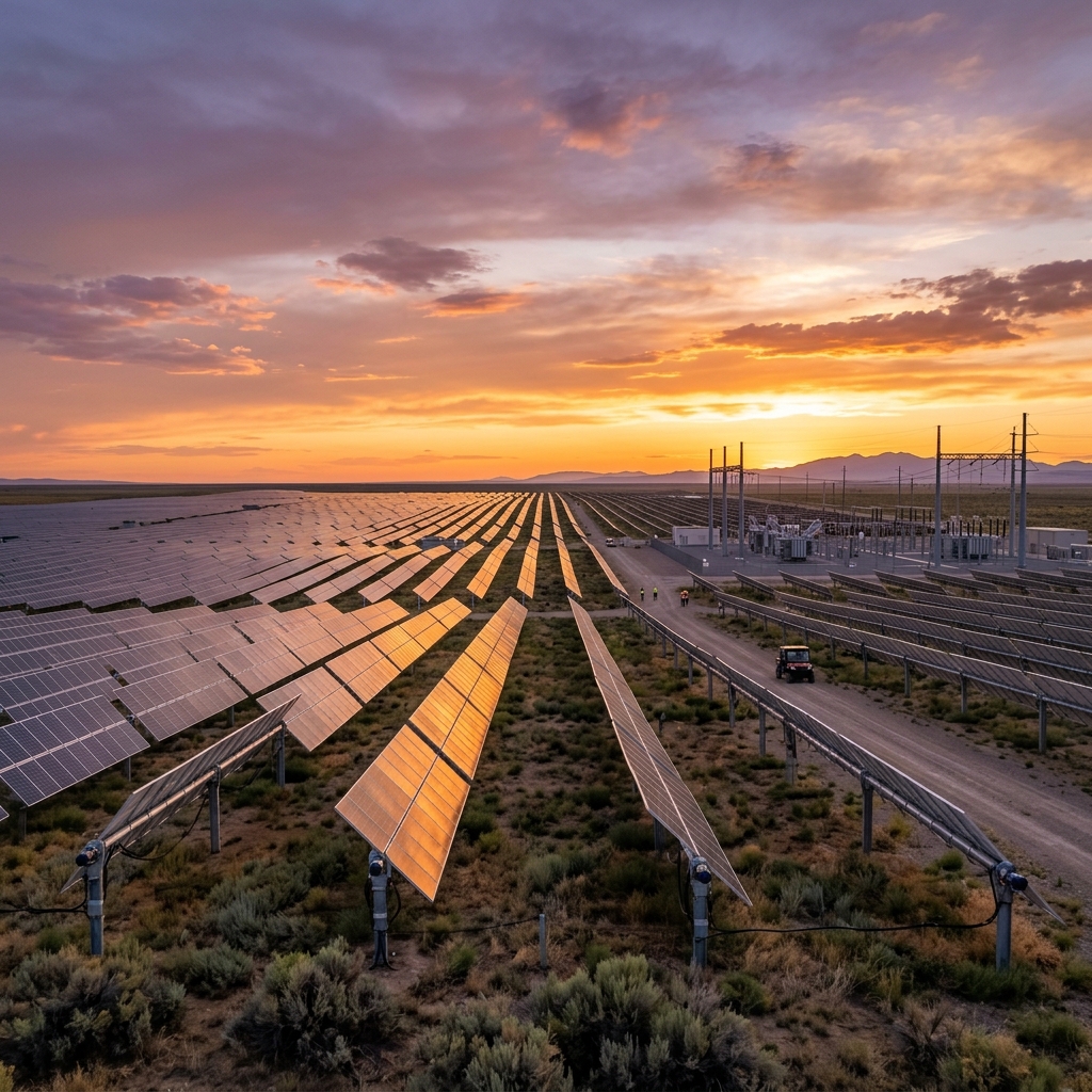 Industrial & Megawatt-Scale Solar Projects by Electro Fixtures
